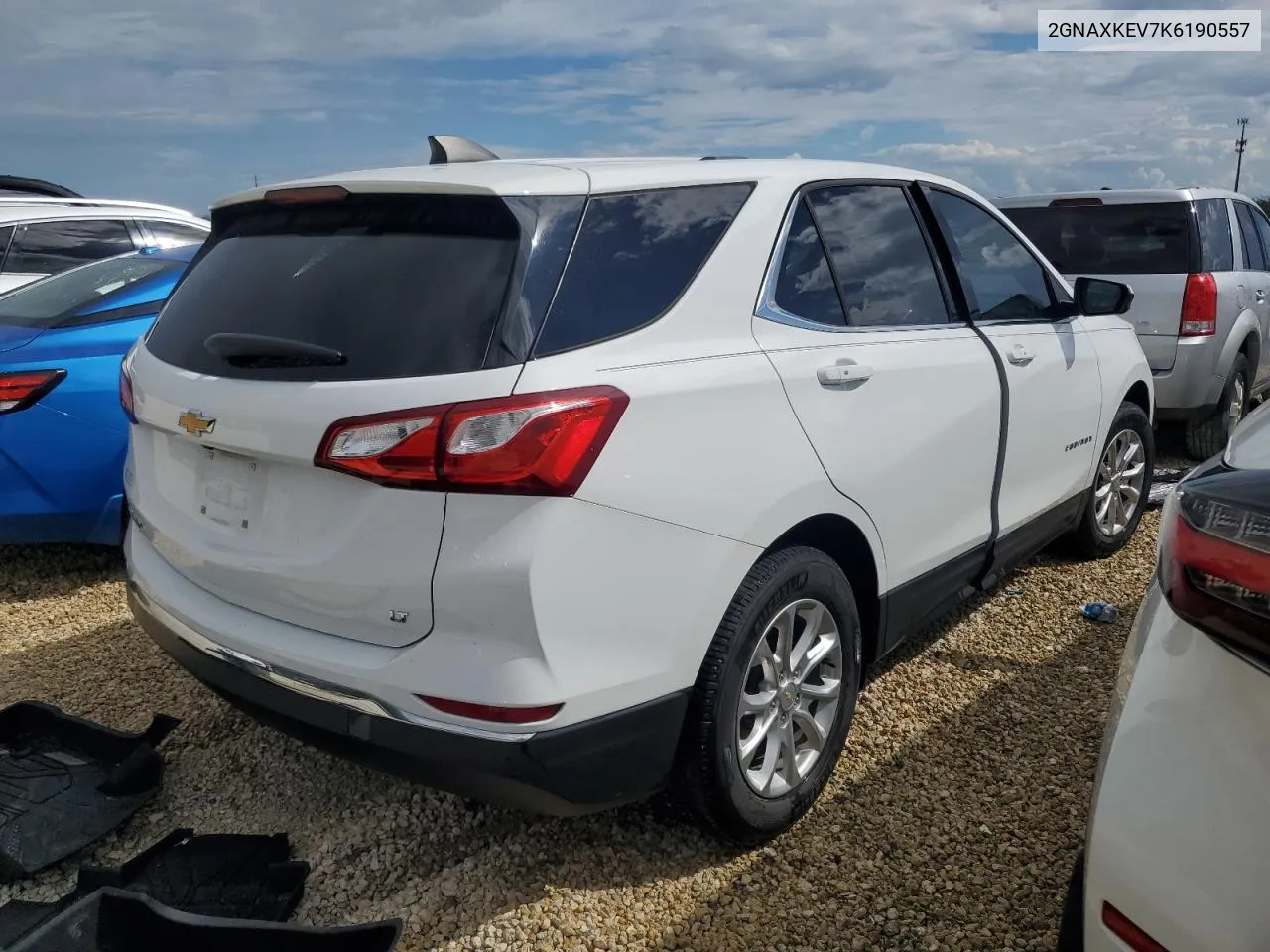 2019 Chevrolet Equinox Lt VIN: 2GNAXKEV7K6190557 Lot: 74015894