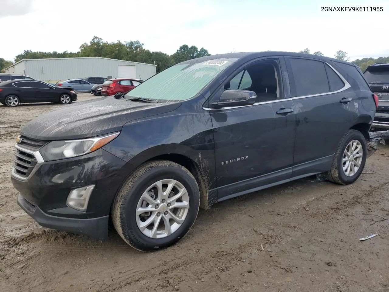 2019 Chevrolet Equinox Lt VIN: 2GNAXKEV9K6111955 Lot: 74020254