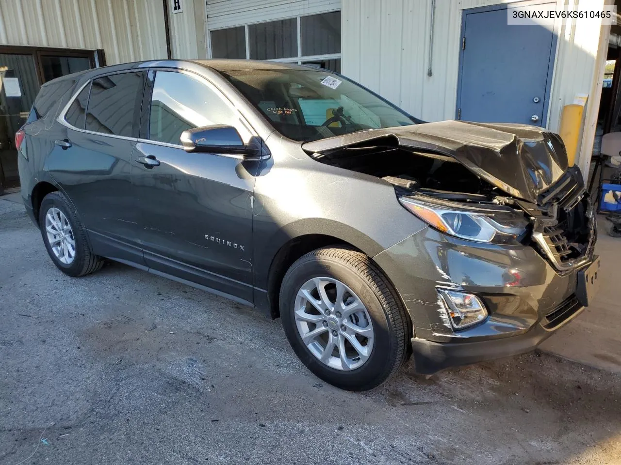 2019 Chevrolet Equinox Lt VIN: 3GNAXJEV6KS610465 Lot: 74033494