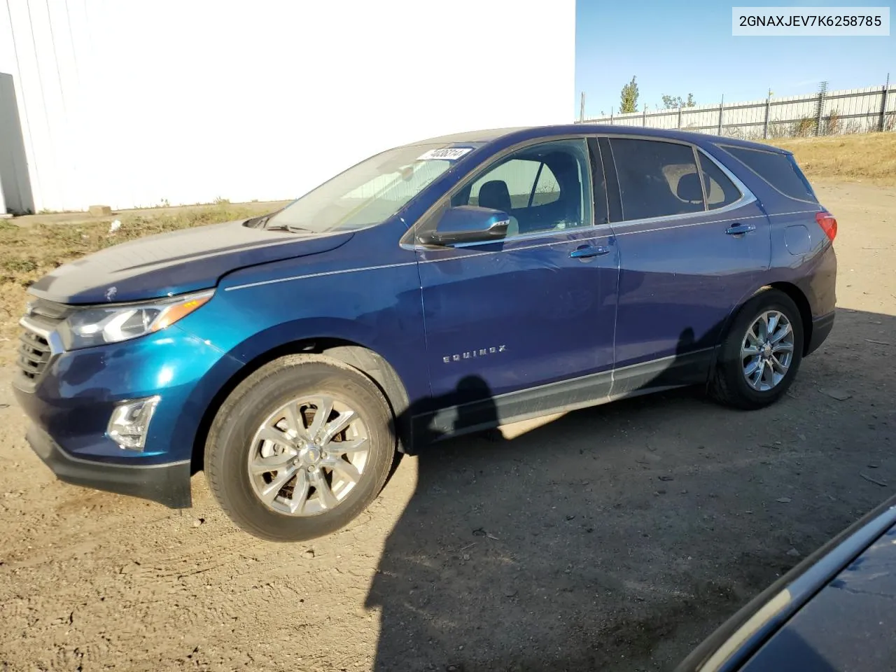 2019 Chevrolet Equinox Lt VIN: 2GNAXJEV7K6258785 Lot: 74036314