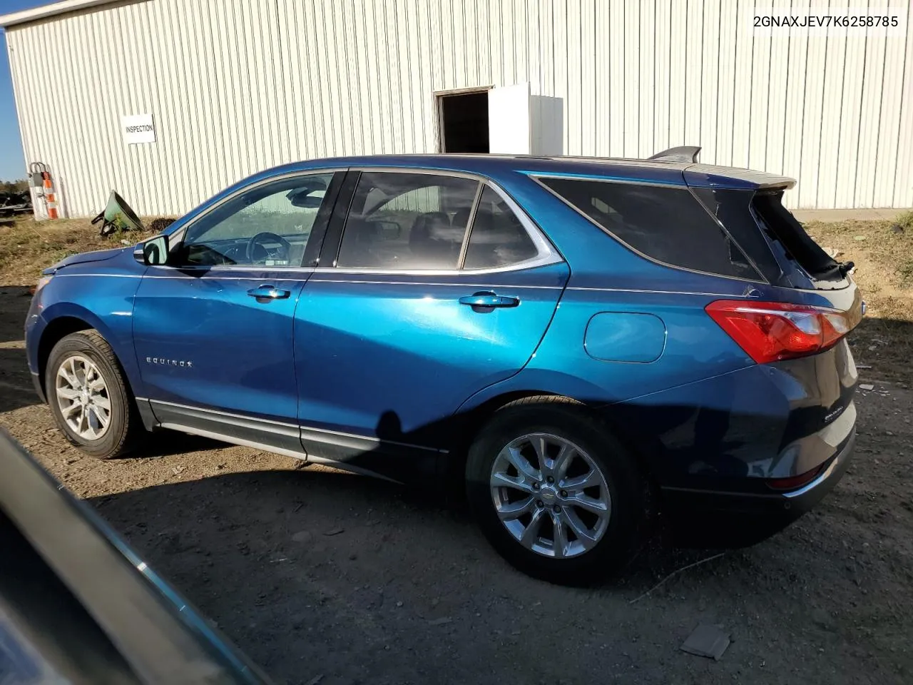 2019 Chevrolet Equinox Lt VIN: 2GNAXJEV7K6258785 Lot: 74036314