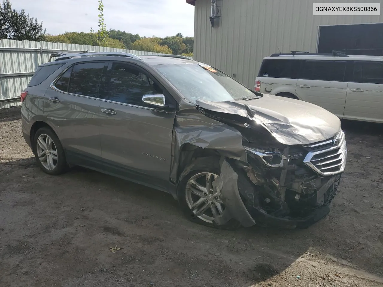 2019 Chevrolet Equinox Premier VIN: 3GNAXYEX8KS500866 Lot: 74086624