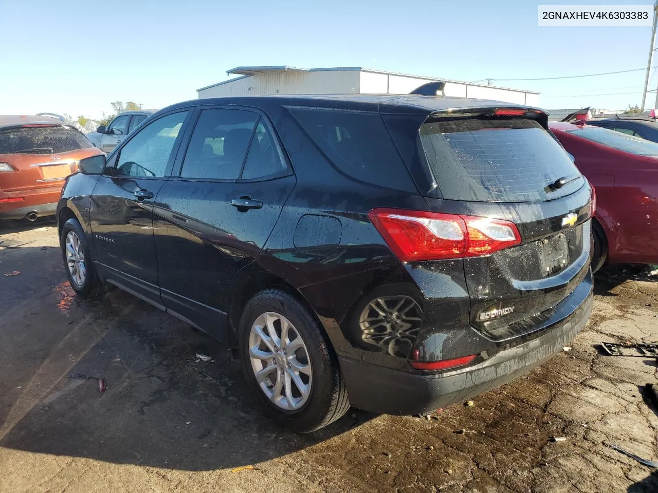 2019 Chevrolet Equinox Ls VIN: 2GNAXHEV4K6303383 Lot: 74088744