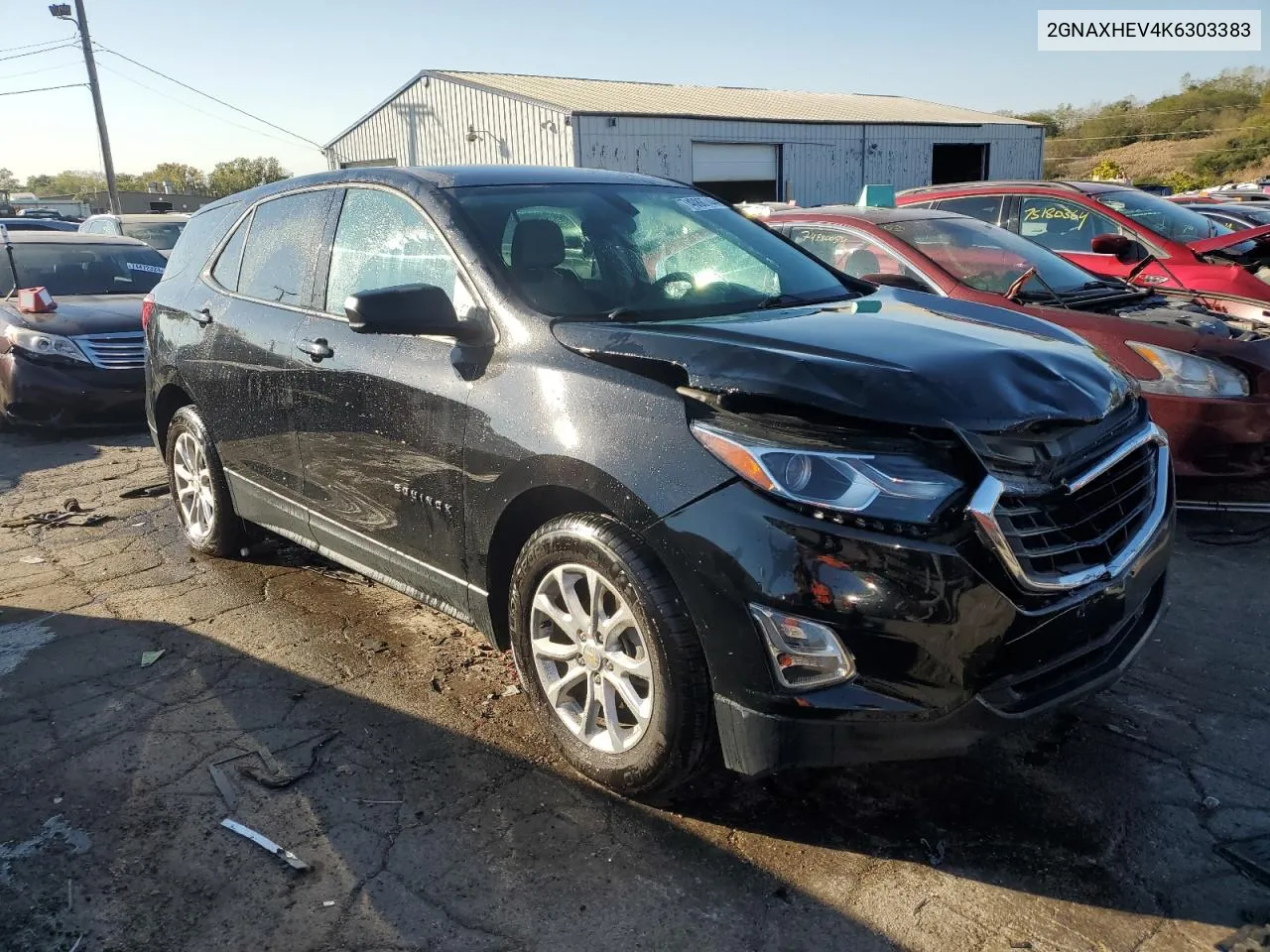 2019 Chevrolet Equinox Ls VIN: 2GNAXHEV4K6303383 Lot: 74088744