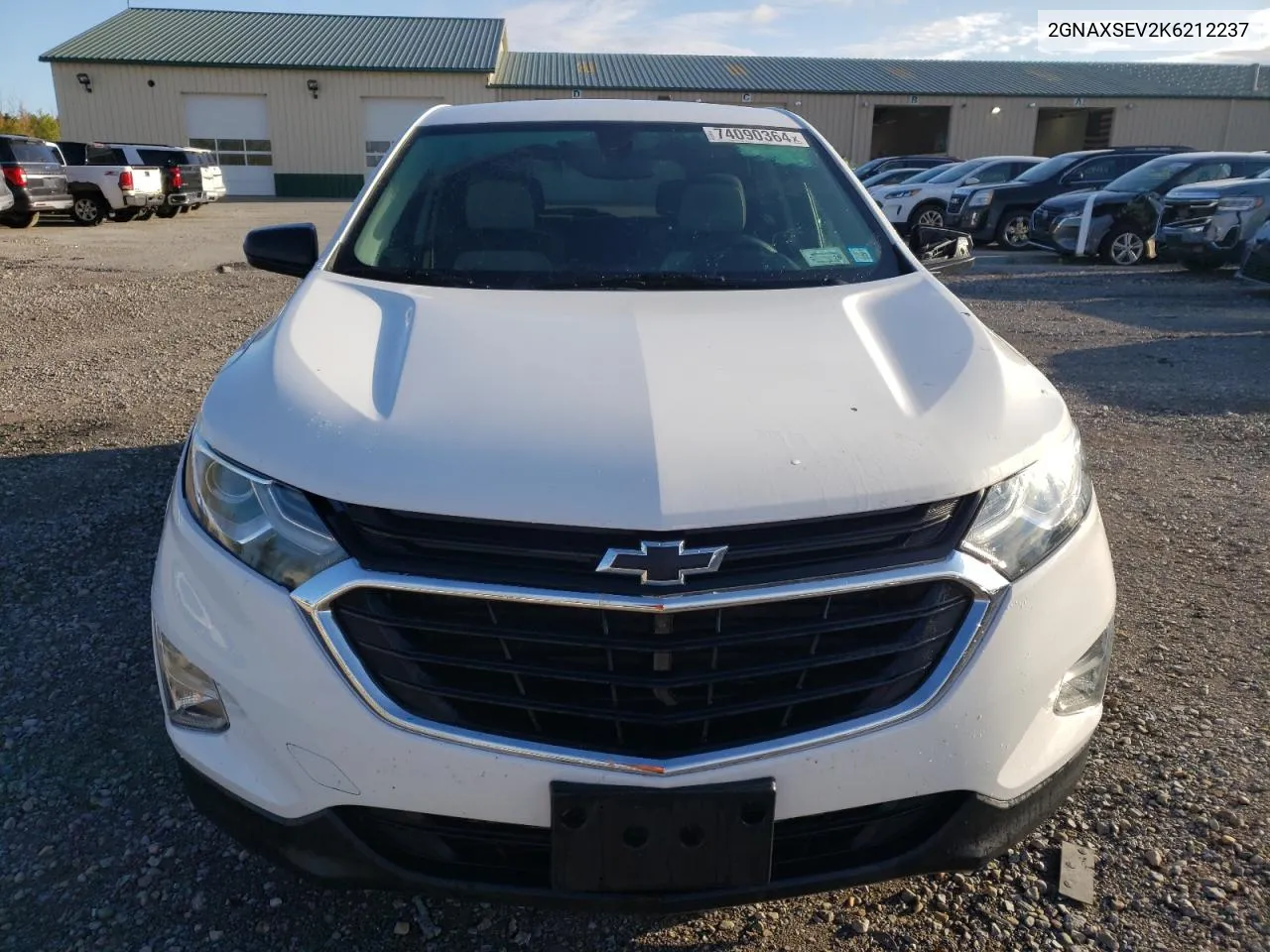 2GNAXSEV2K6212237 2019 Chevrolet Equinox Ls