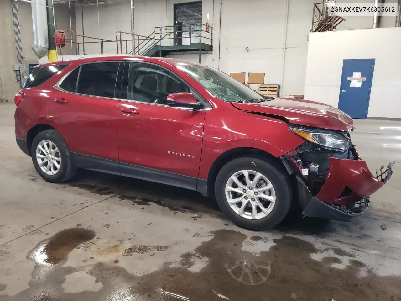 2019 Chevrolet Equinox Lt VIN: 2GNAXKEV7K6305612 Lot: 74140064