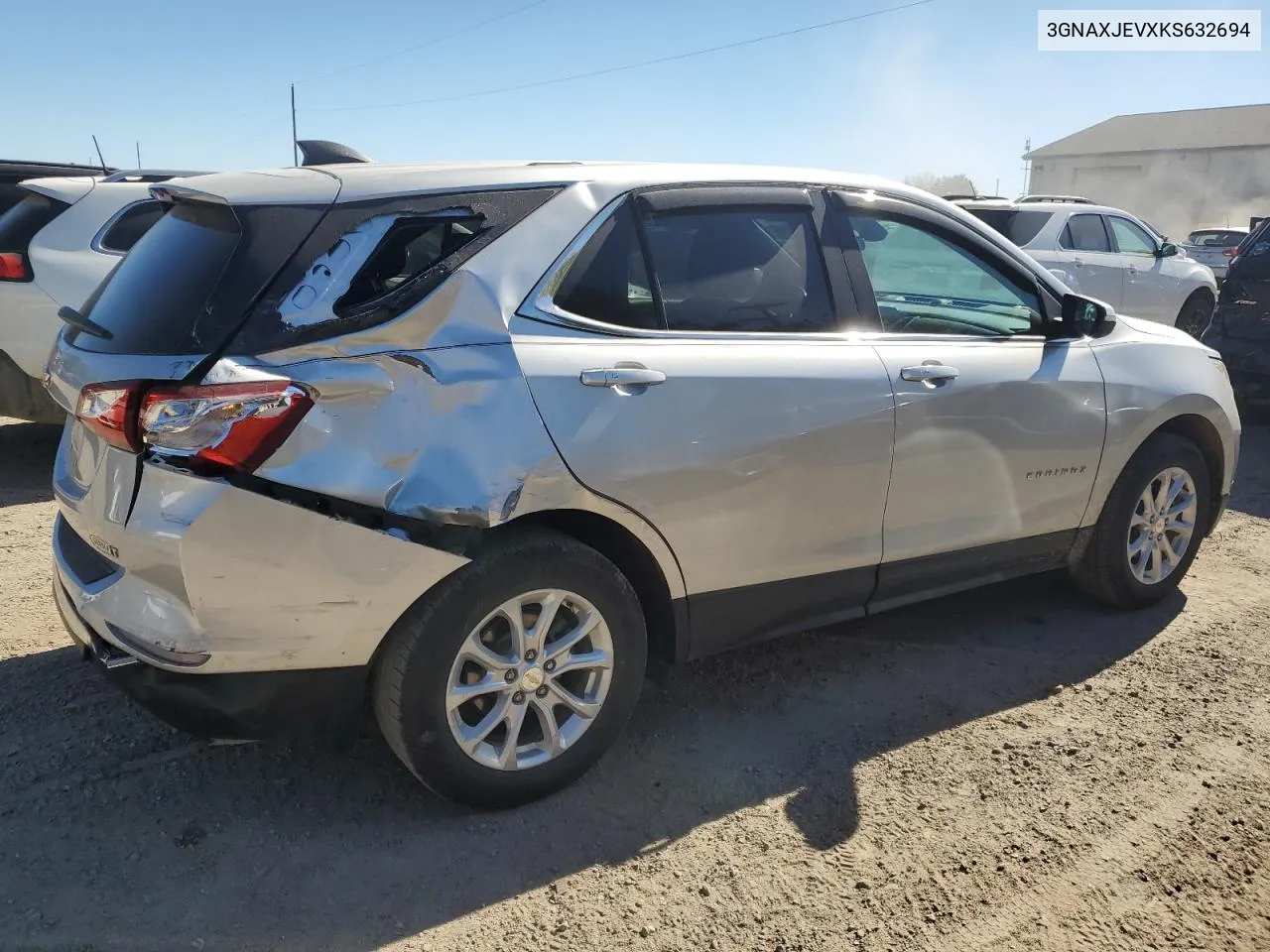 2019 Chevrolet Equinox Lt VIN: 3GNAXJEVXKS632694 Lot: 74176134