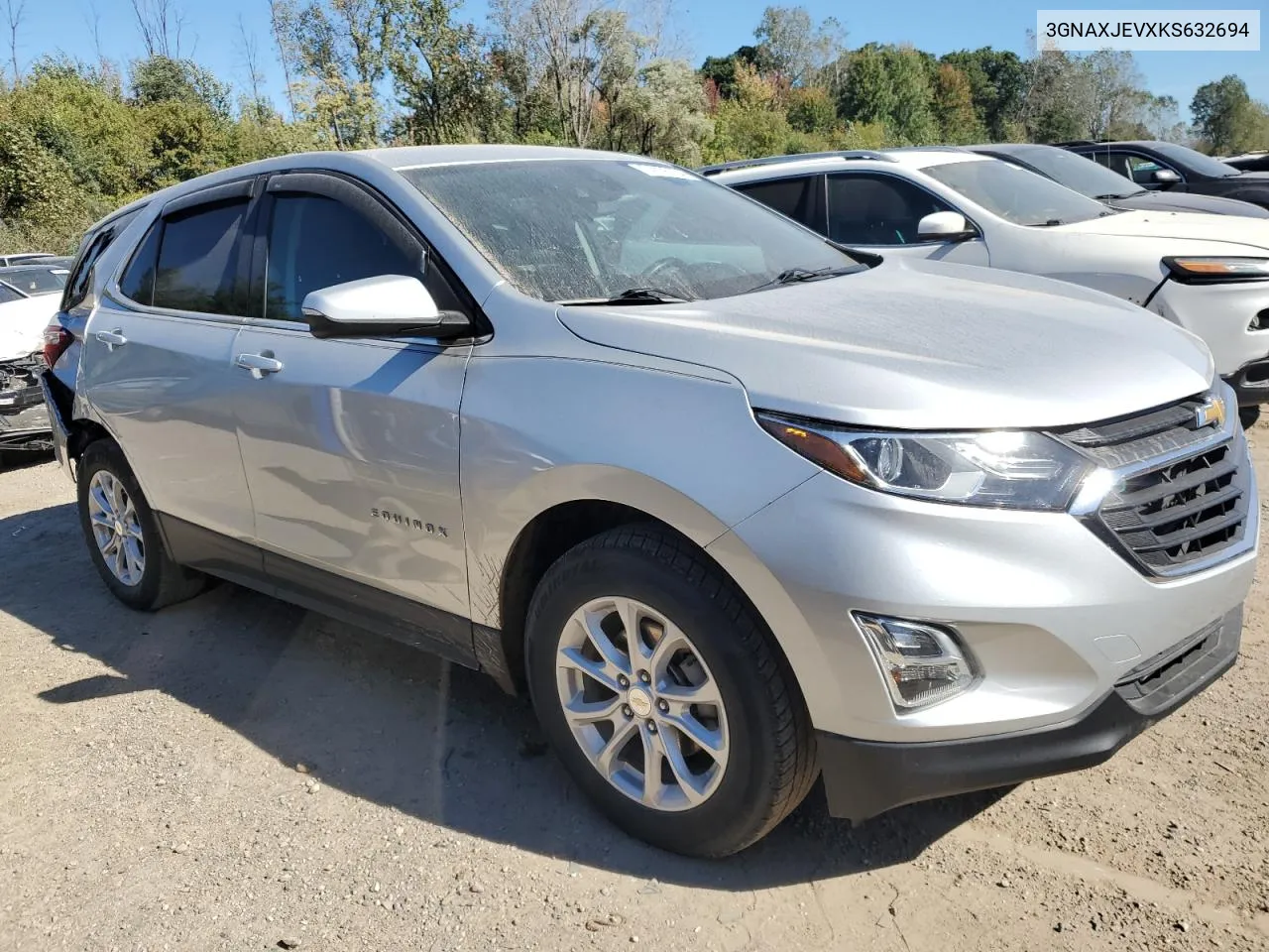 2019 Chevrolet Equinox Lt VIN: 3GNAXJEVXKS632694 Lot: 74176134