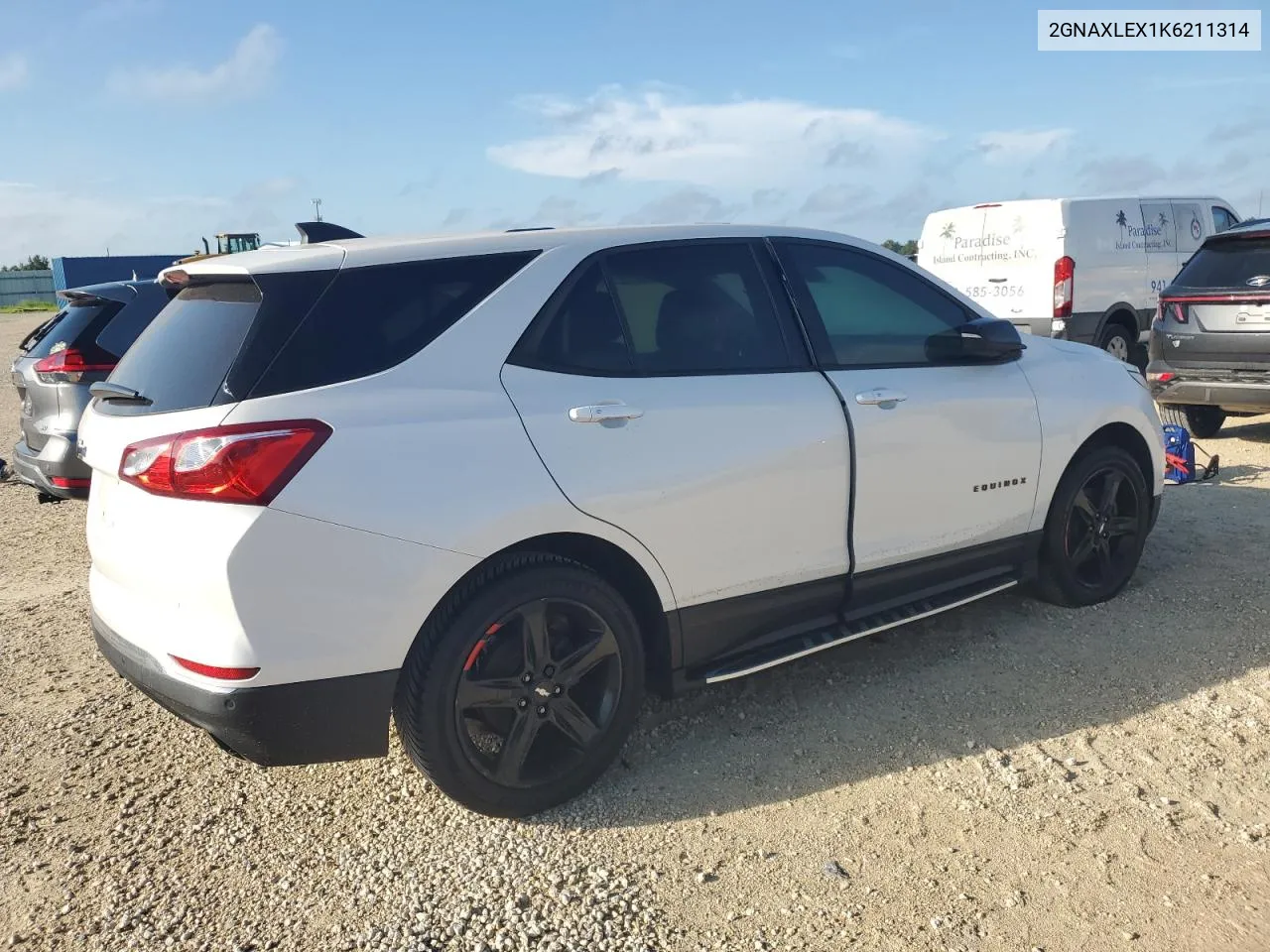 2019 Chevrolet Equinox Lt VIN: 2GNAXLEX1K6211314 Lot: 74256824