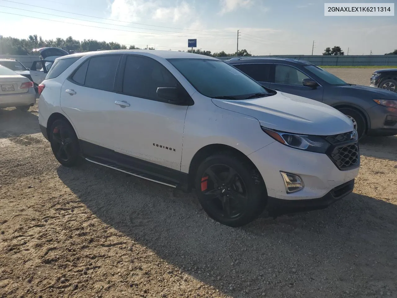 2019 Chevrolet Equinox Lt VIN: 2GNAXLEX1K6211314 Lot: 74256824