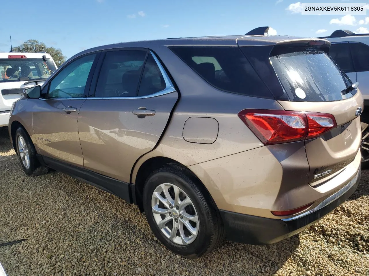 2019 Chevrolet Equinox Lt VIN: 2GNAXKEV5K6118305 Lot: 74264574