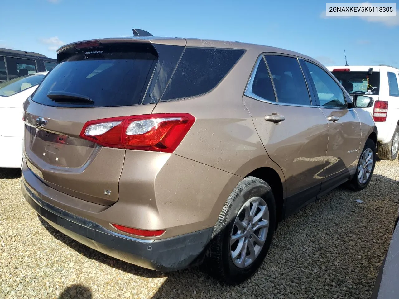 2019 Chevrolet Equinox Lt VIN: 2GNAXKEV5K6118305 Lot: 74264574