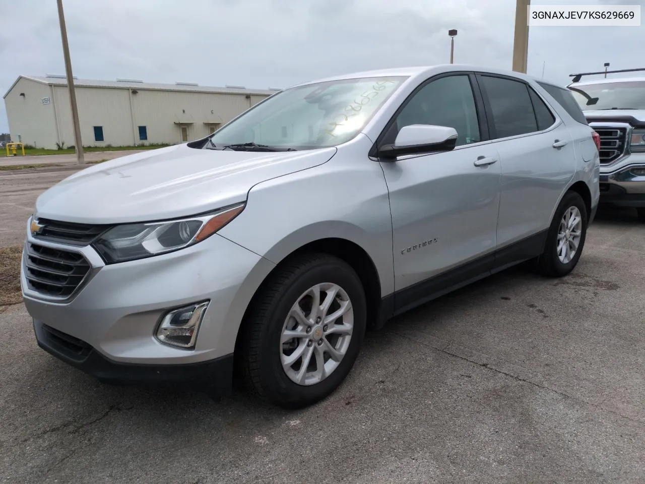 2019 Chevrolet Equinox Lt VIN: 3GNAXJEV7KS629669 Lot: 74286564