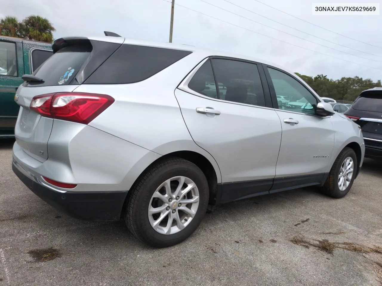 2019 Chevrolet Equinox Lt VIN: 3GNAXJEV7KS629669 Lot: 74286564