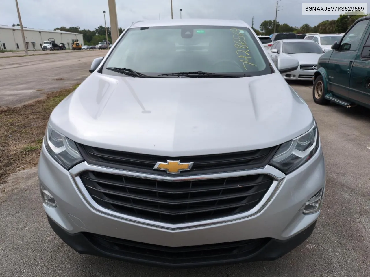 2019 Chevrolet Equinox Lt VIN: 3GNAXJEV7KS629669 Lot: 74286564