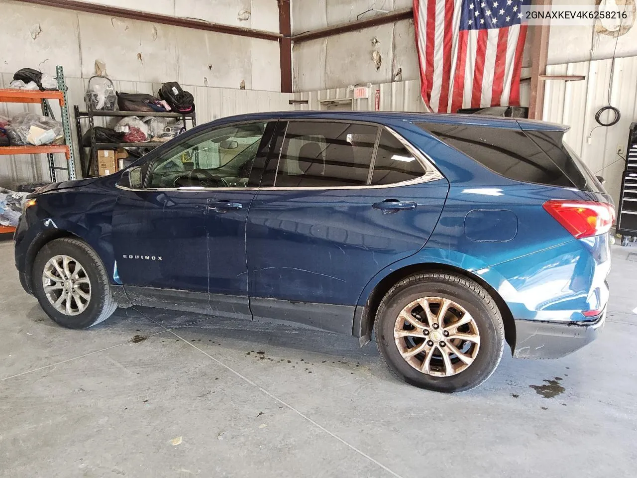 2019 Chevrolet Equinox Lt VIN: 2GNAXKEV4K6258216 Lot: 74294604