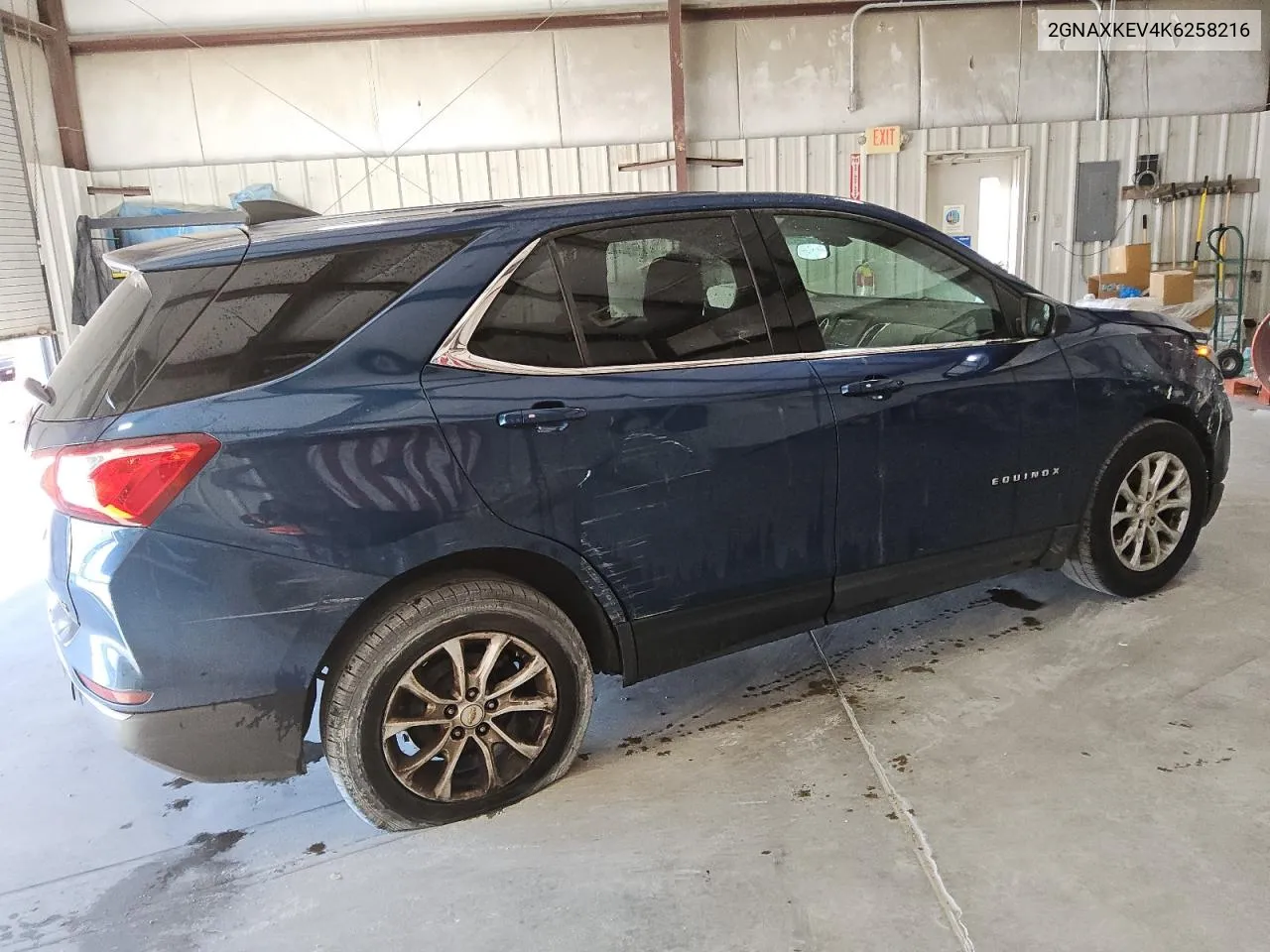 2019 Chevrolet Equinox Lt VIN: 2GNAXKEV4K6258216 Lot: 74294604