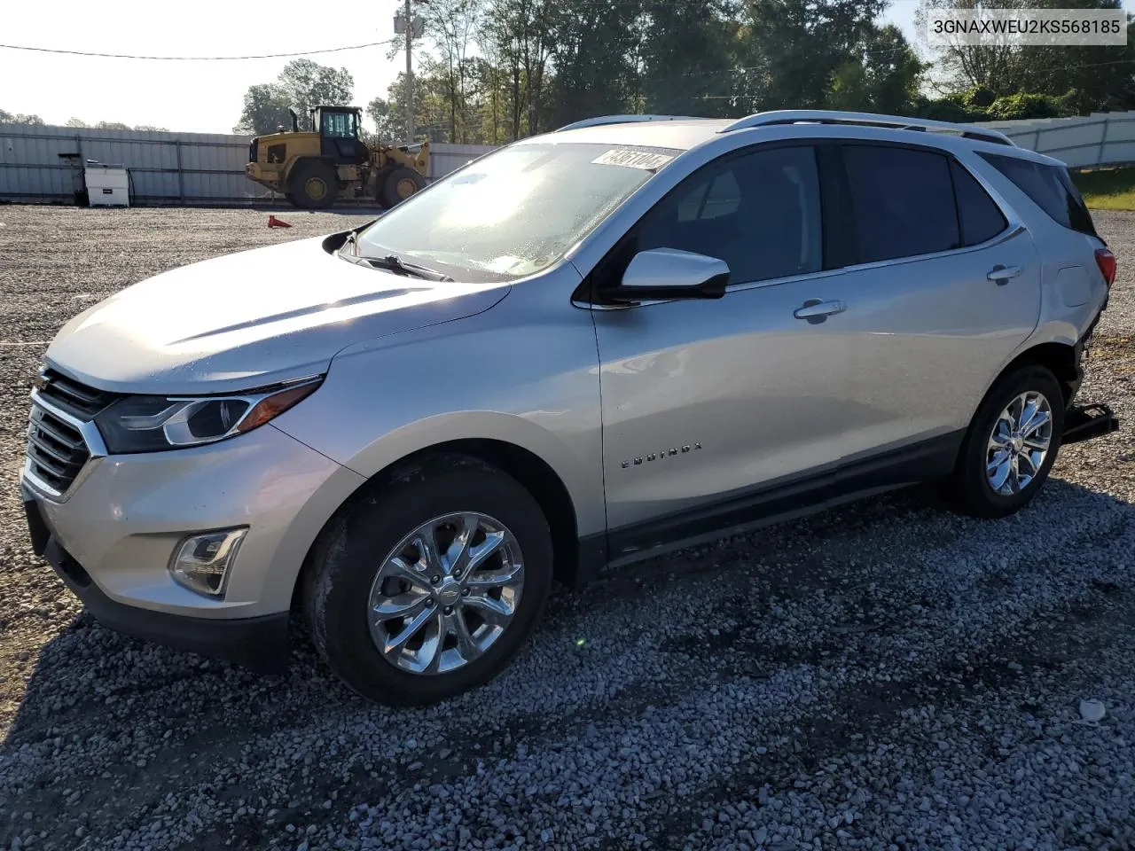 2019 Chevrolet Equinox Lt VIN: 3GNAXWEU2KS568185 Lot: 74361104