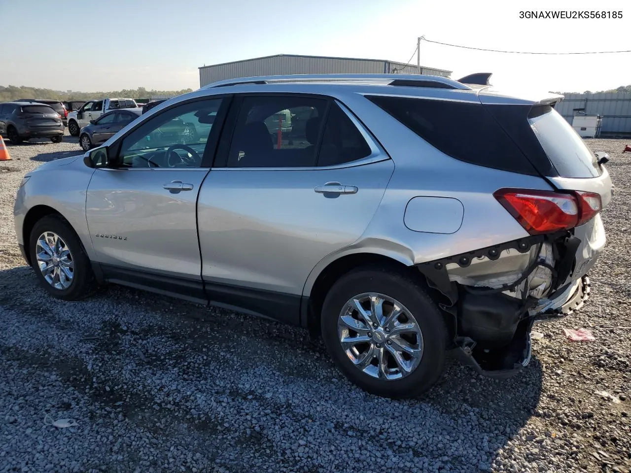 2019 Chevrolet Equinox Lt VIN: 3GNAXWEU2KS568185 Lot: 74361104