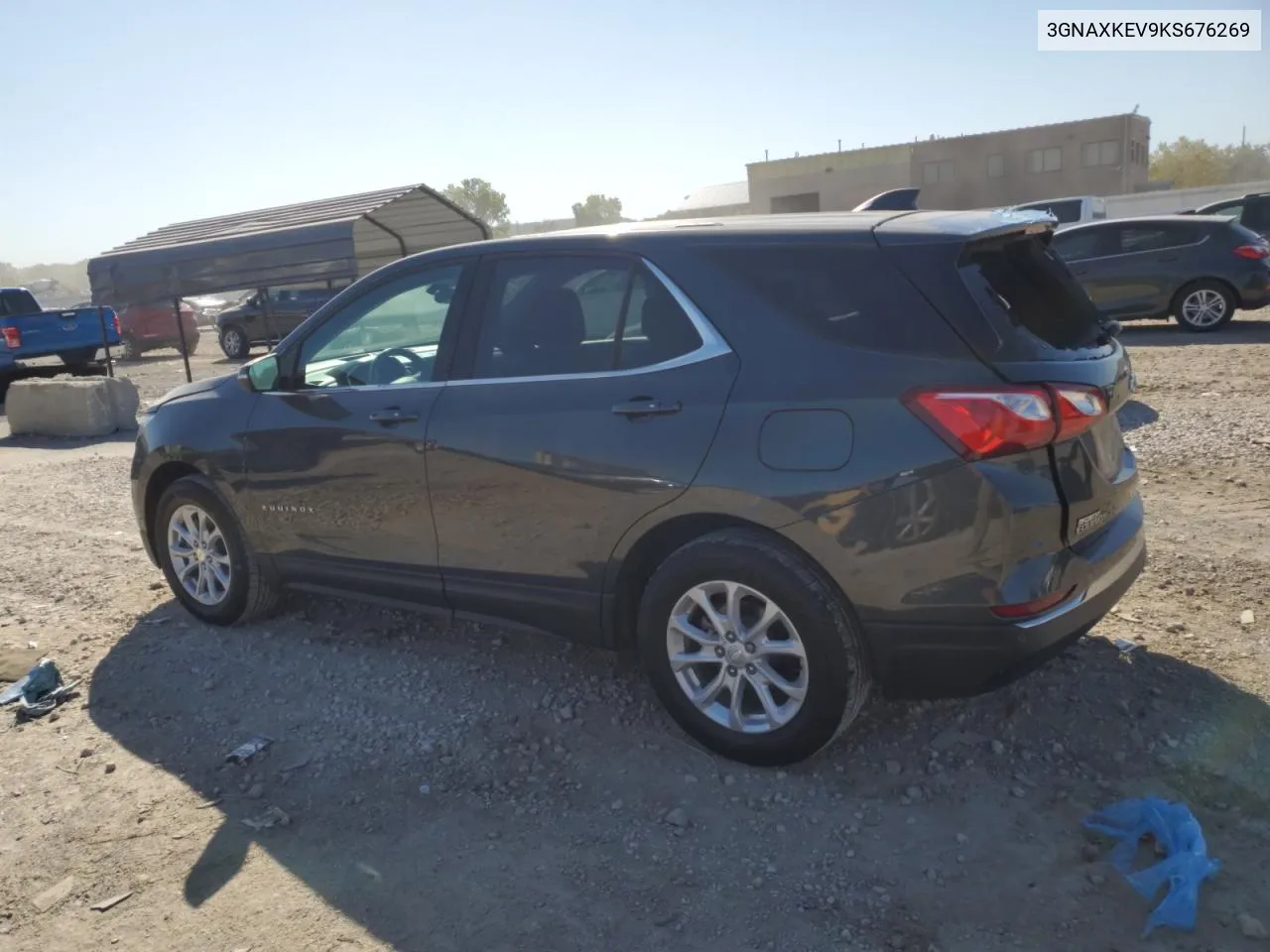 2019 Chevrolet Equinox Lt VIN: 3GNAXKEV9KS676269 Lot: 74365114