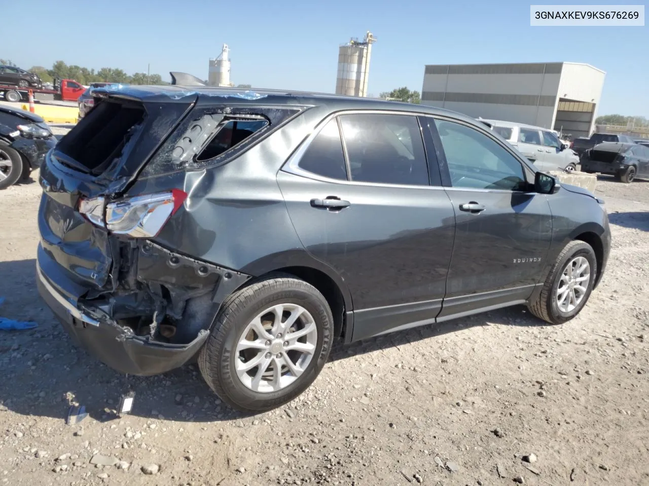 2019 Chevrolet Equinox Lt VIN: 3GNAXKEV9KS676269 Lot: 74365114