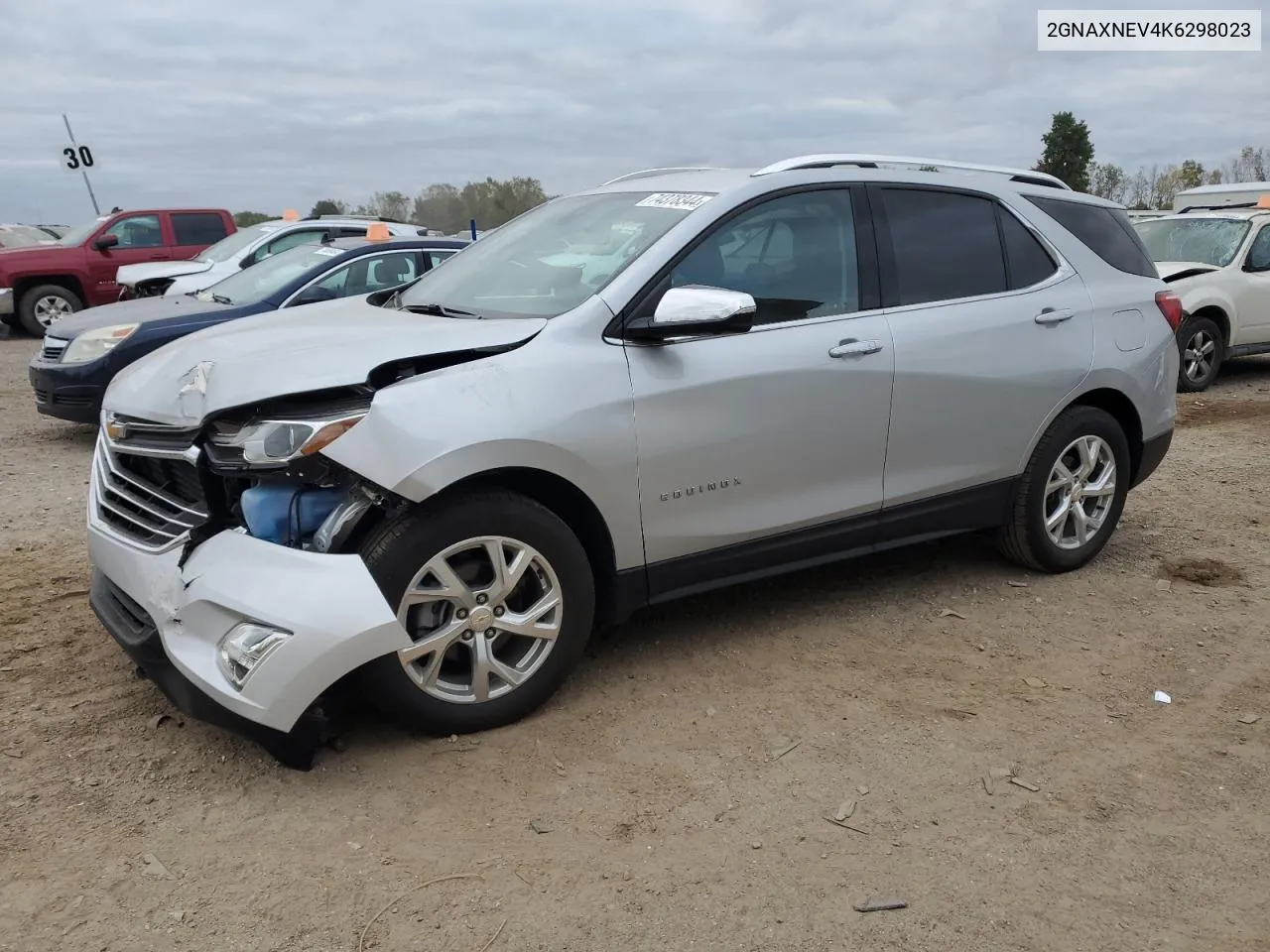 2019 Chevrolet Equinox Premier VIN: 2GNAXNEV4K6298023 Lot: 74378344