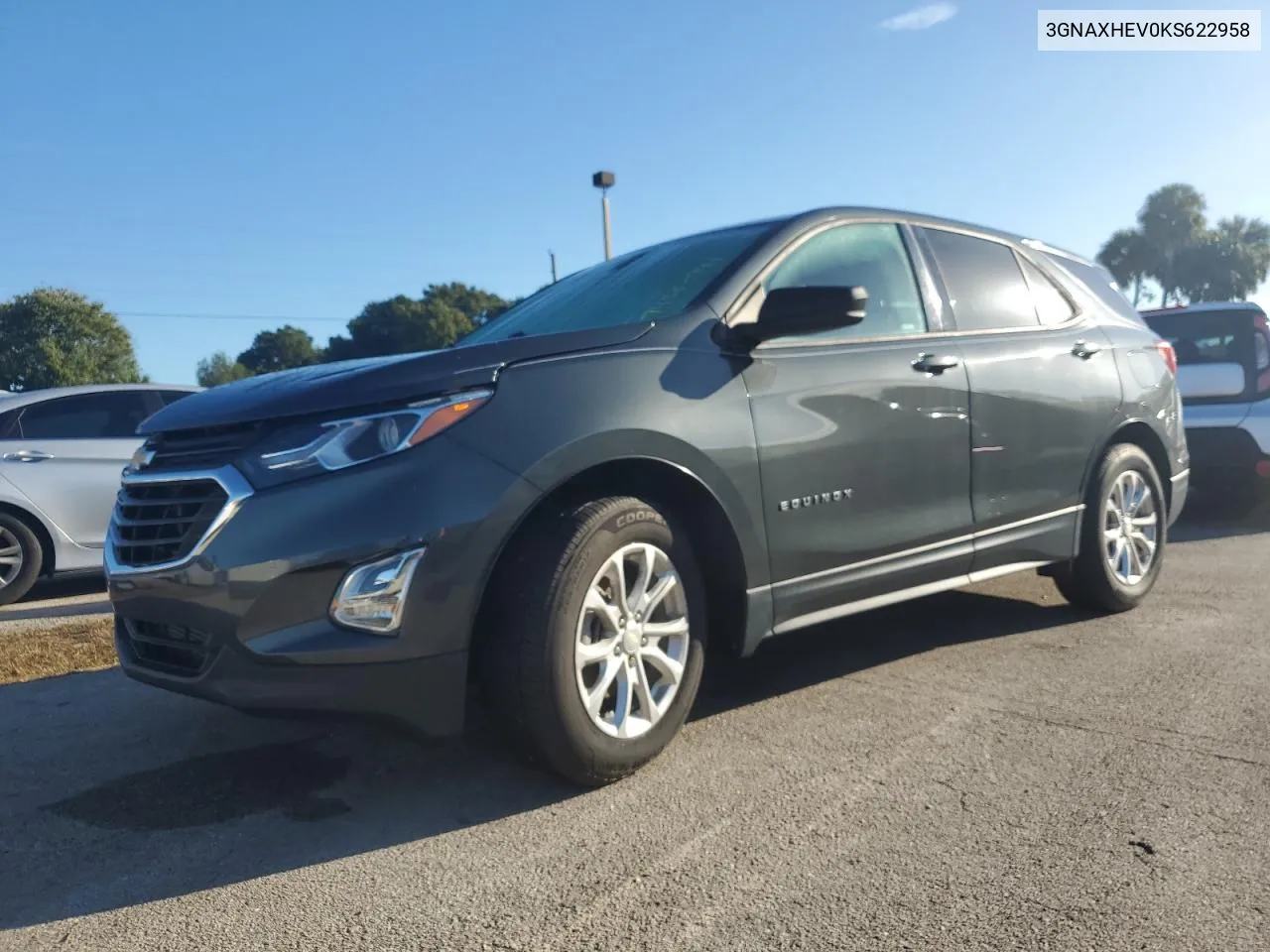 2019 Chevrolet Equinox Ls VIN: 3GNAXHEV0KS622958 Lot: 74383994