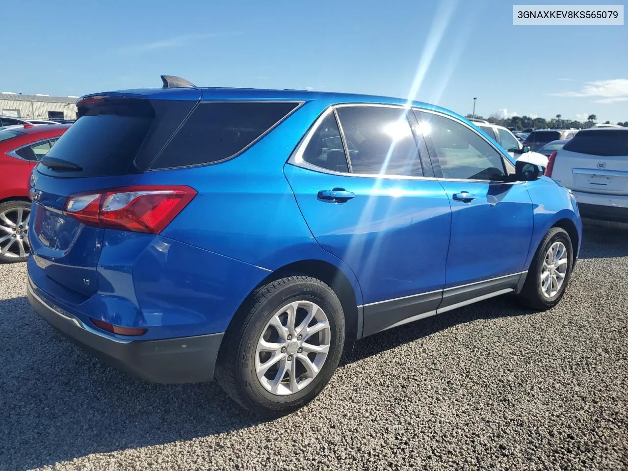 2019 Chevrolet Equinox Lt VIN: 3GNAXKEV8KS565079 Lot: 74435604