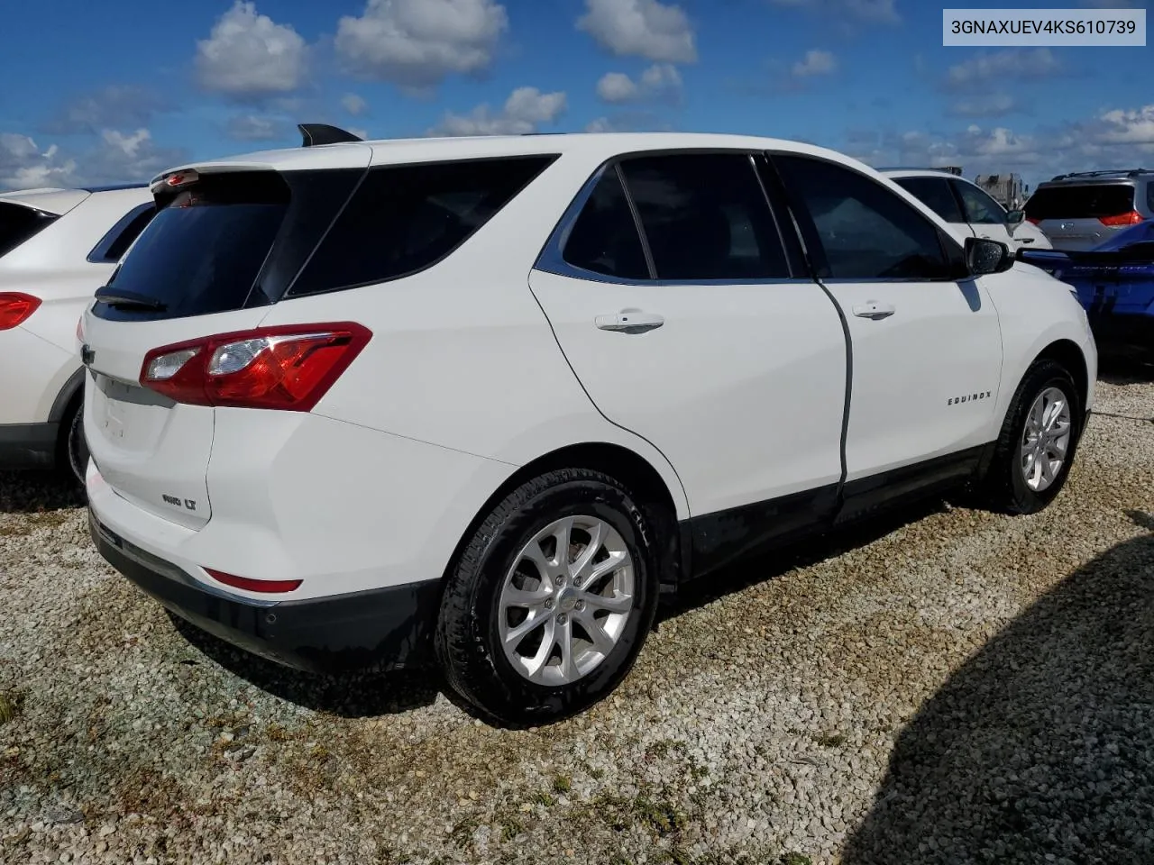 2019 Chevrolet Equinox Lt VIN: 3GNAXUEV4KS610739 Lot: 74547754