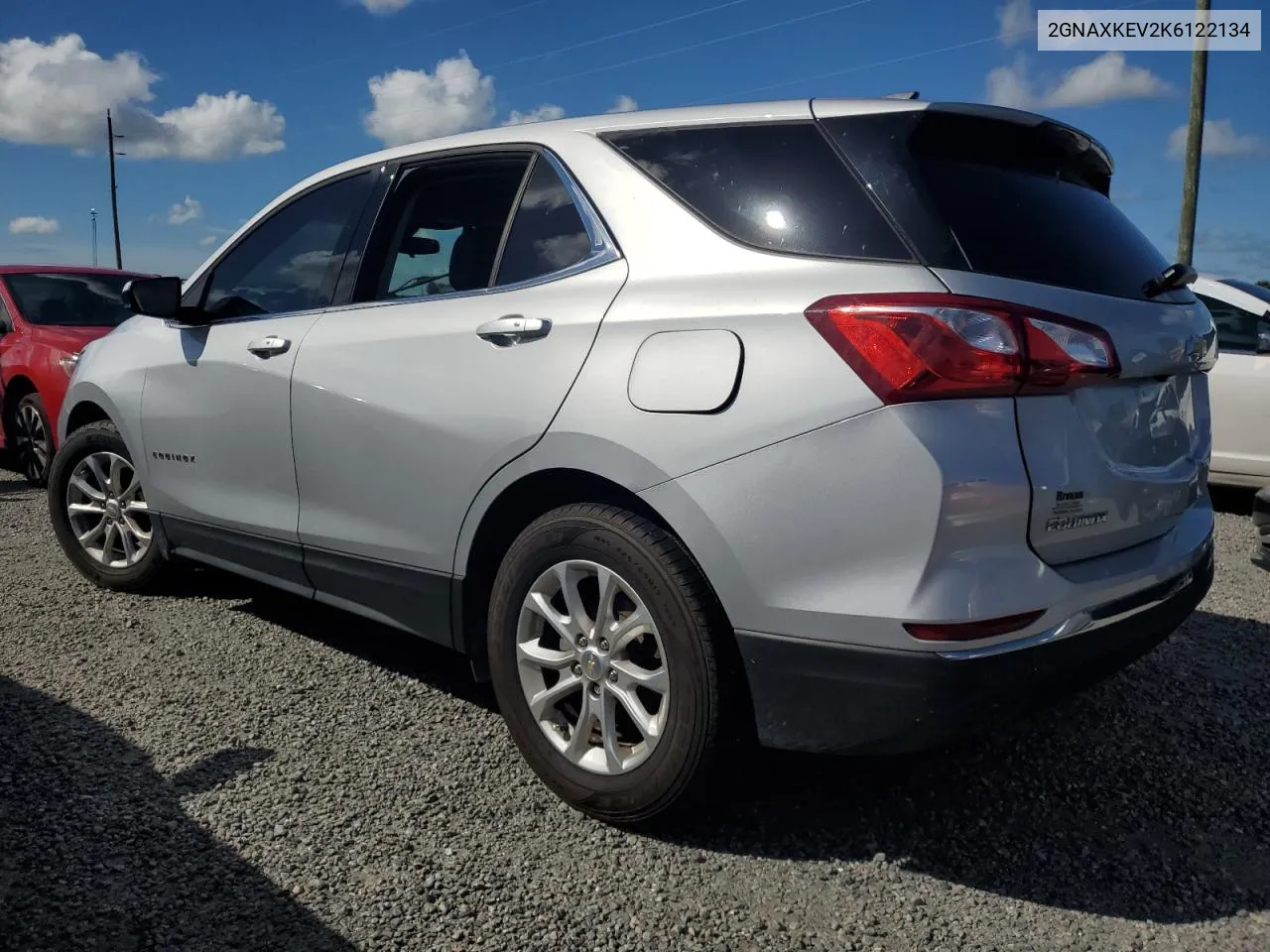 2019 Chevrolet Equinox Lt VIN: 2GNAXKEV2K6122134 Lot: 74553454