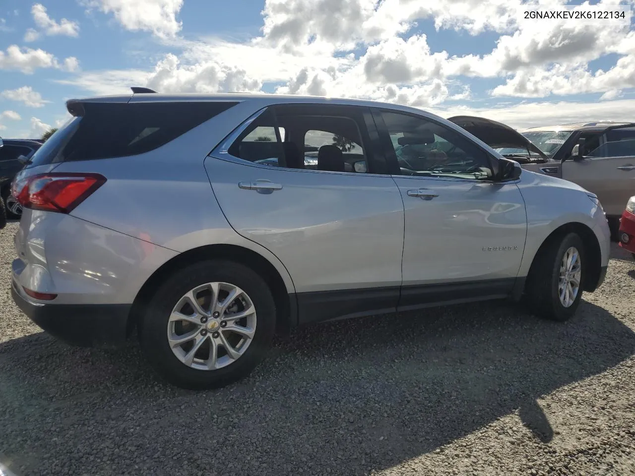 2019 Chevrolet Equinox Lt VIN: 2GNAXKEV2K6122134 Lot: 74553454