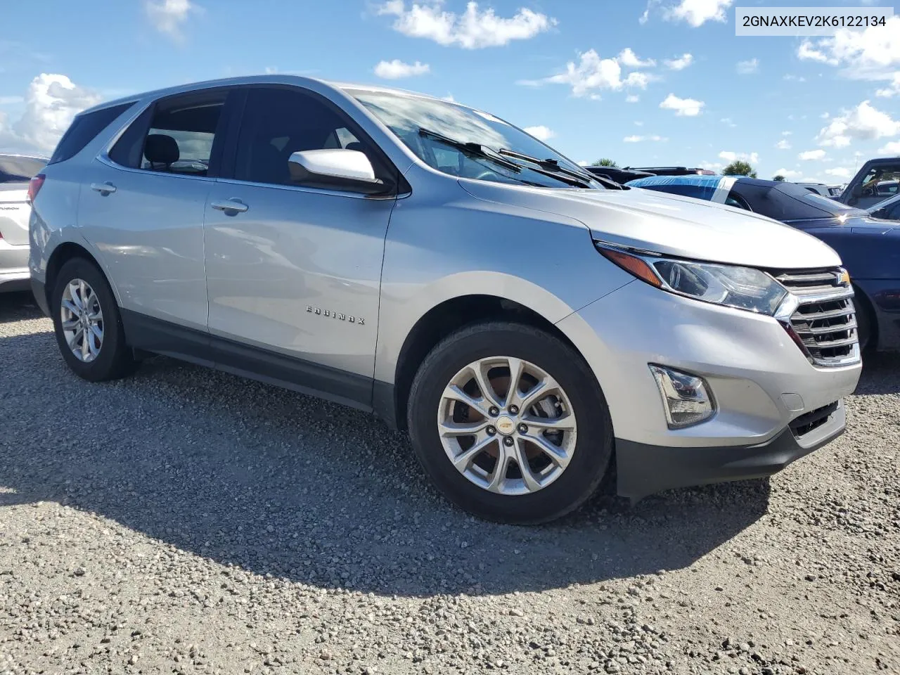 2019 Chevrolet Equinox Lt VIN: 2GNAXKEV2K6122134 Lot: 74553454