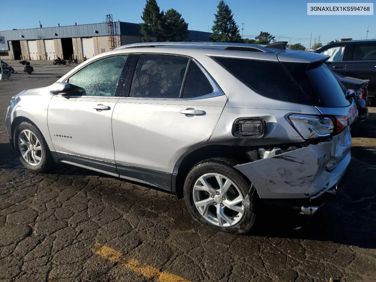 2019 Chevrolet Equinox Lt VIN: 3GNAXLEX1KS594768 Lot: 74556874