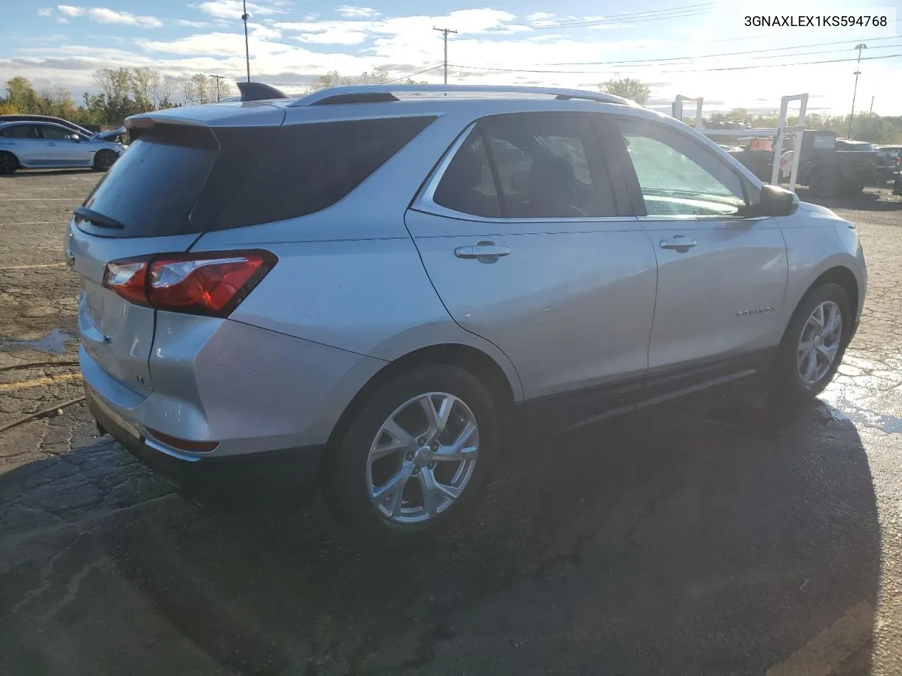 2019 Chevrolet Equinox Lt VIN: 3GNAXLEX1KS594768 Lot: 74556874