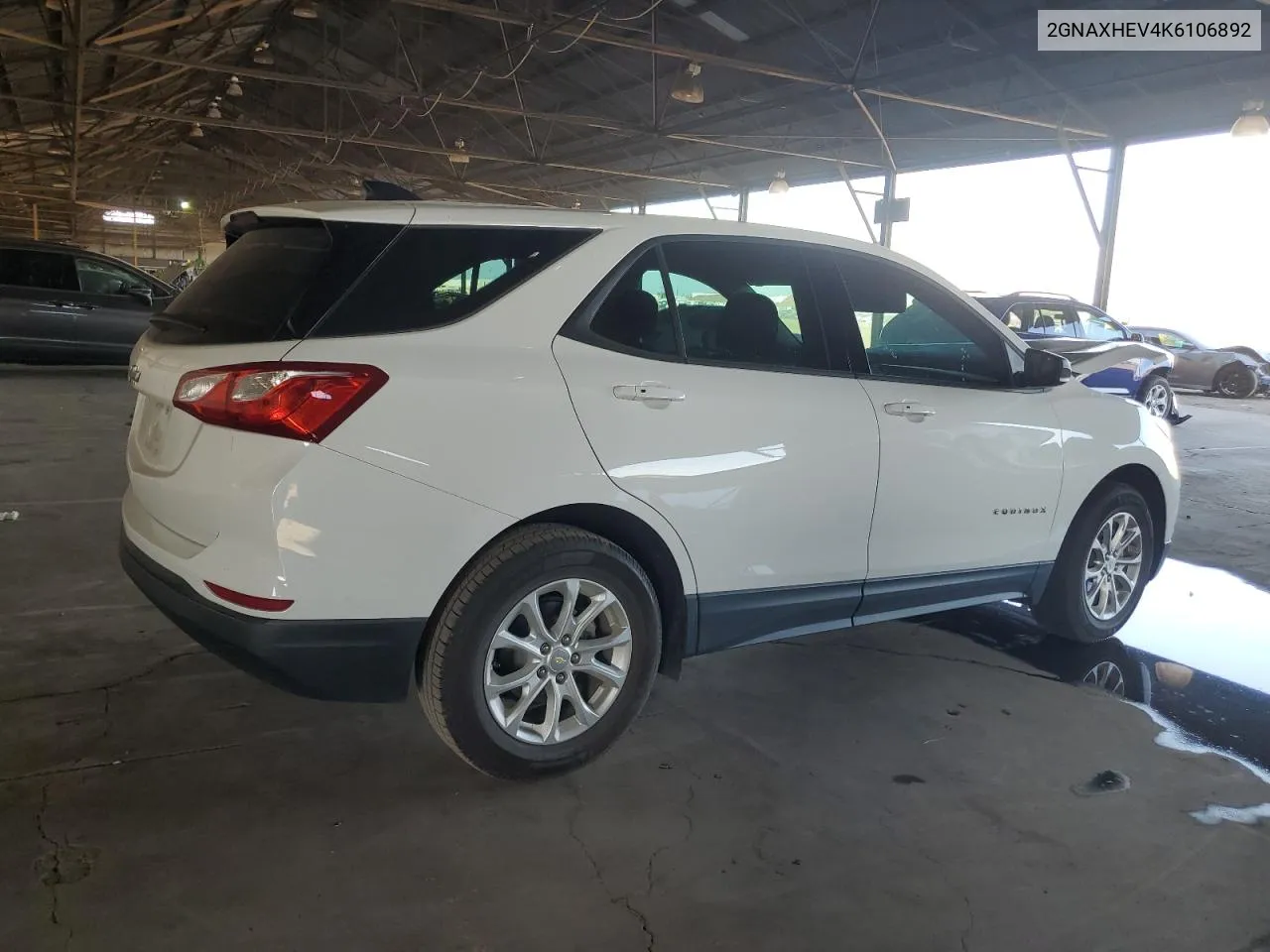 2019 Chevrolet Equinox Ls VIN: 2GNAXHEV4K6106892 Lot: 74626814