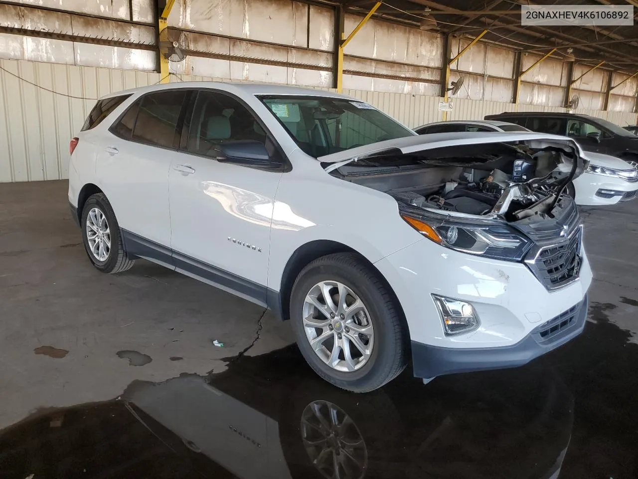 2019 Chevrolet Equinox Ls VIN: 2GNAXHEV4K6106892 Lot: 74626814