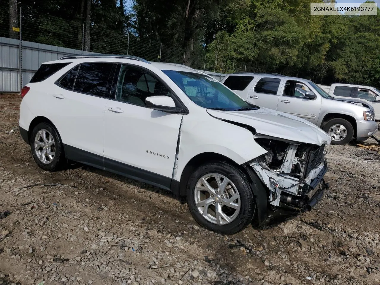 2019 Chevrolet Equinox Lt VIN: 2GNAXLEX4K6193777 Lot: 74662554