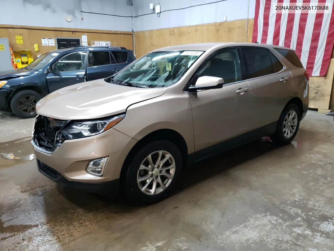 2019 Chevrolet Equinox Lt VIN: 2GNAXUEV5K6170688 Lot: 74674984