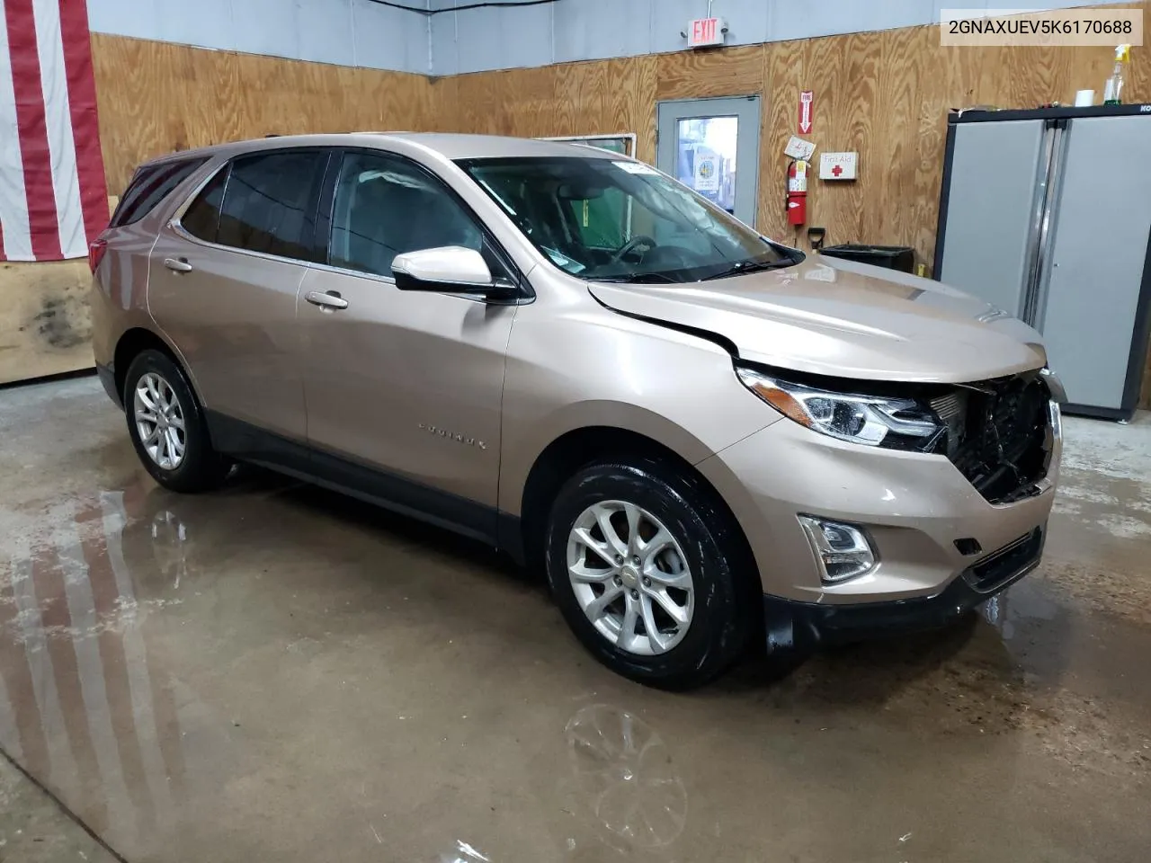 2019 Chevrolet Equinox Lt VIN: 2GNAXUEV5K6170688 Lot: 74674984