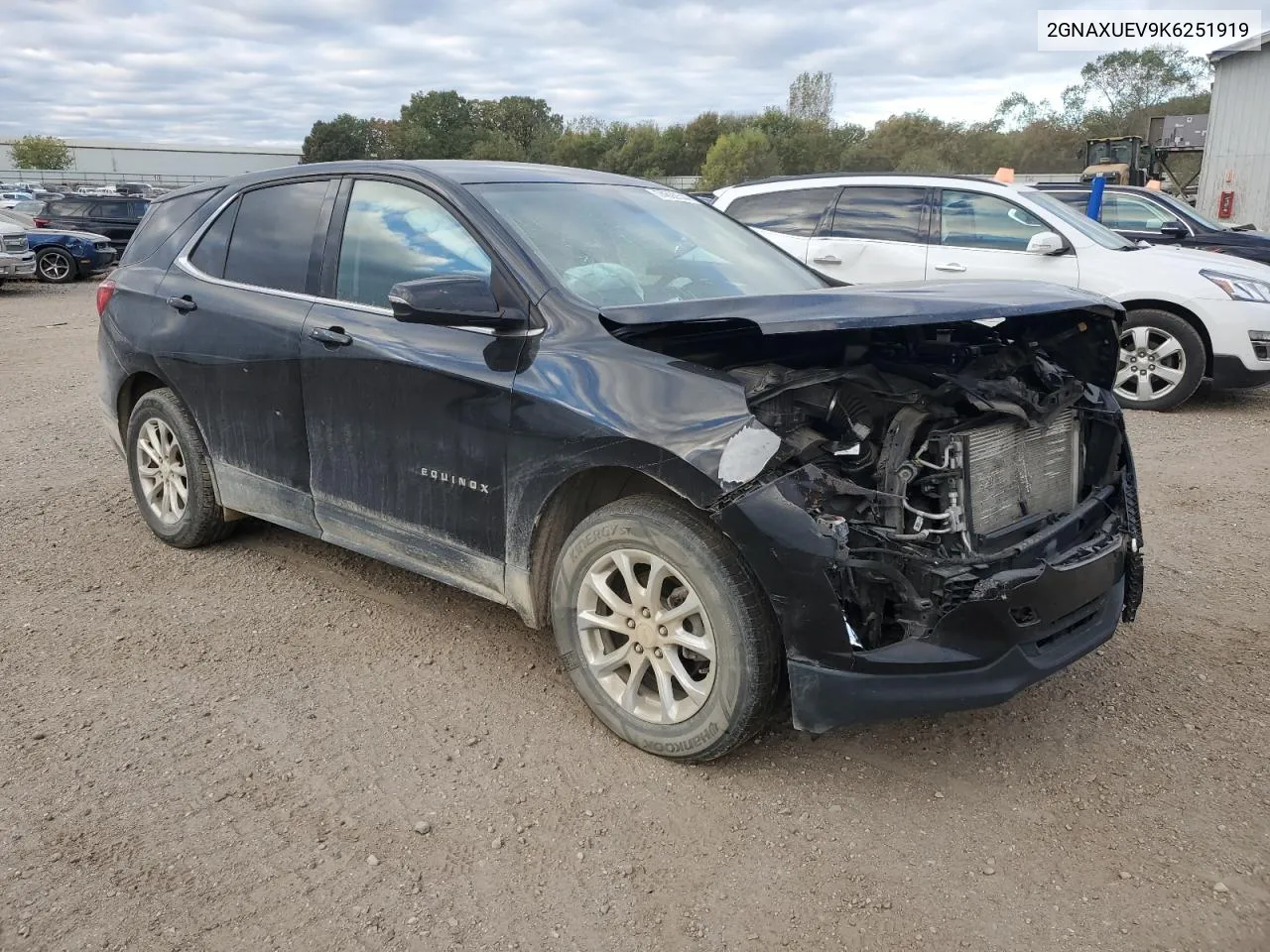 2019 Chevrolet Equinox Lt VIN: 2GNAXUEV9K6251919 Lot: 74699544