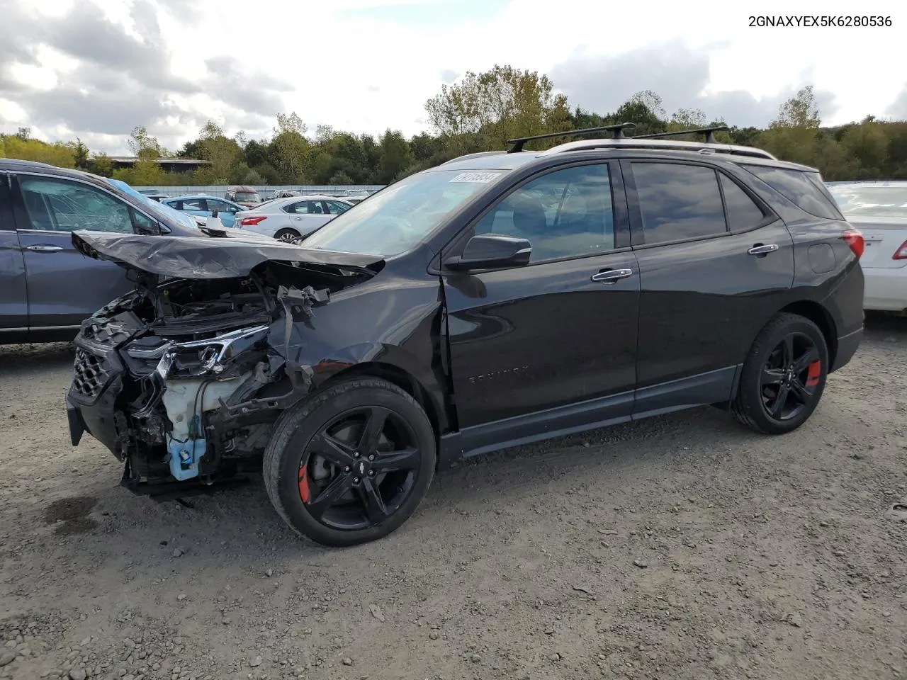 2019 Chevrolet Equinox Premier VIN: 2GNAXYEX5K6280536 Lot: 74715954