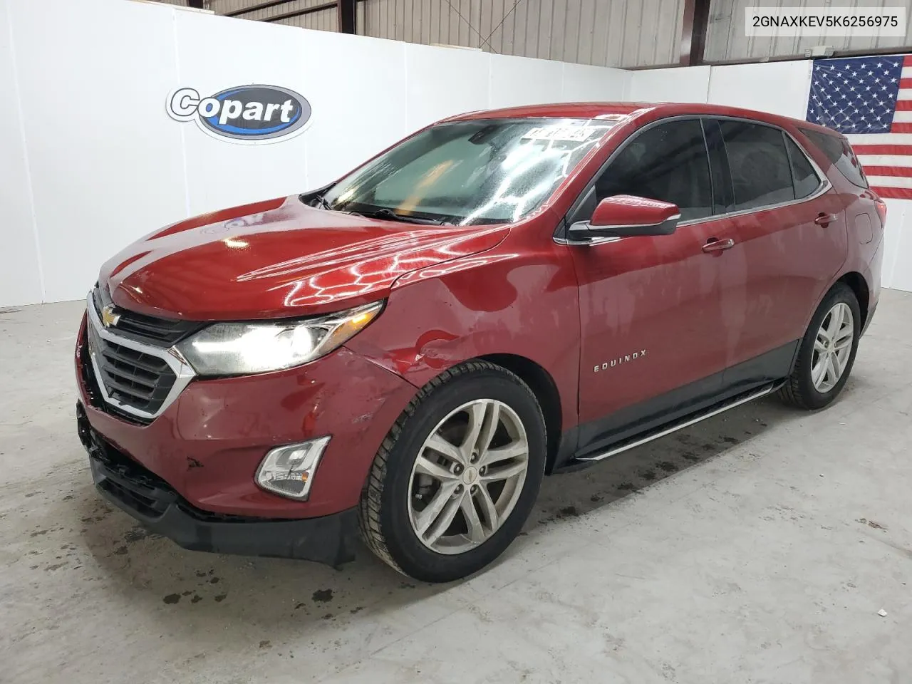 2019 Chevrolet Equinox Lt VIN: 2GNAXKEV5K6256975 Lot: 74716834