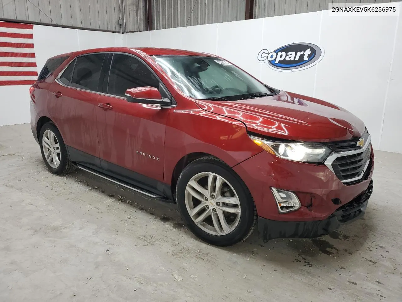 2019 Chevrolet Equinox Lt VIN: 2GNAXKEV5K6256975 Lot: 74716834