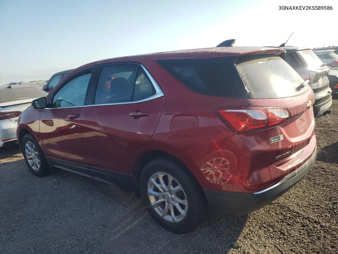 2019 Chevrolet Equinox Lt VIN: 3GNAXKEV2KS589586 Lot: 74745764