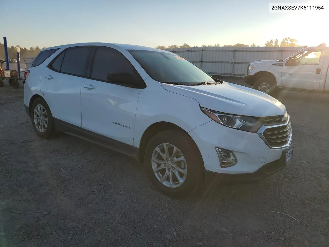 2019 Chevrolet Equinox Ls VIN: 2GNAXSEV7K6111954 Lot: 74756474