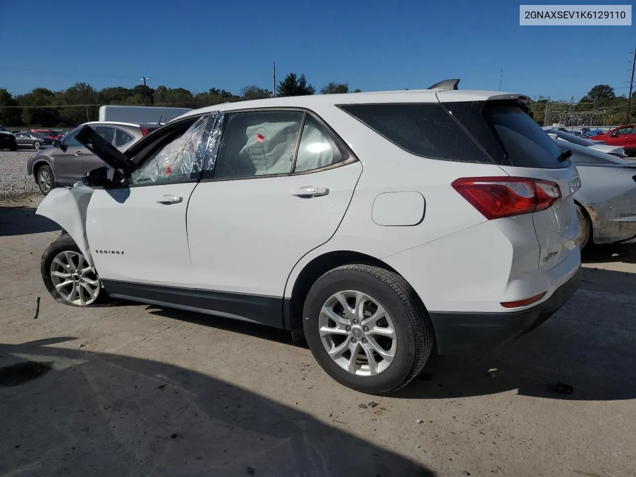 2019 Chevrolet Equinox Ls VIN: 2GNAXSEV1K6129110 Lot: 74832894