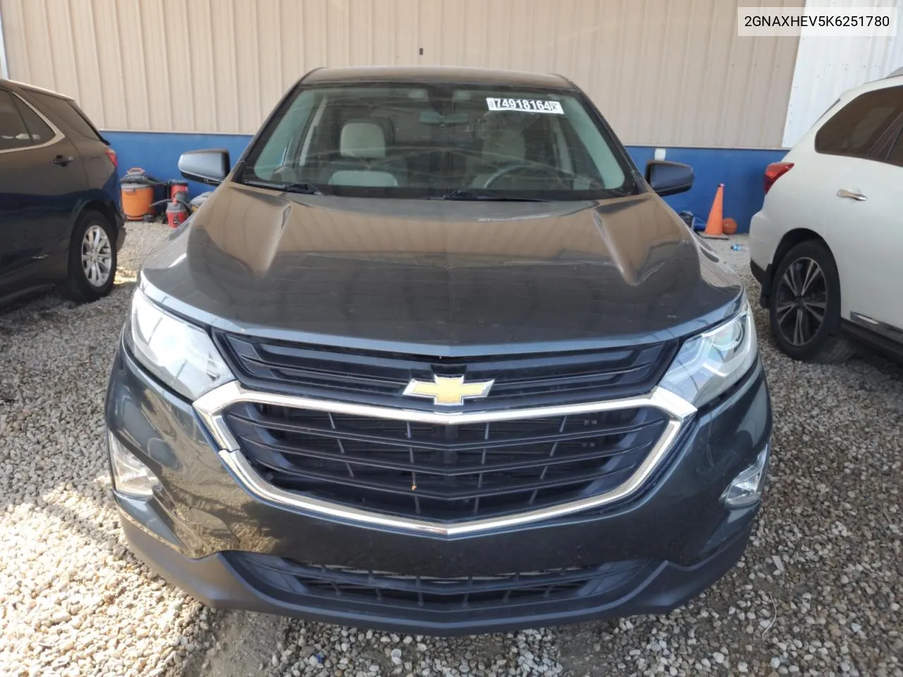 2019 Chevrolet Equinox Ls VIN: 2GNAXHEV5K6251780 Lot: 74918164