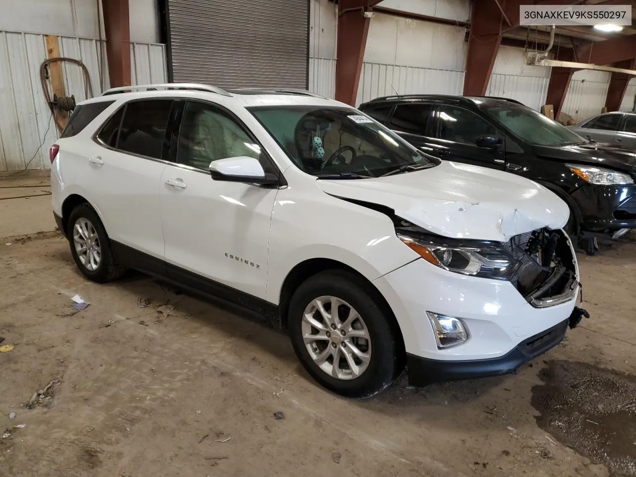 2019 Chevrolet Equinox Lt VIN: 3GNAXKEV9KS550297 Lot: 74944414