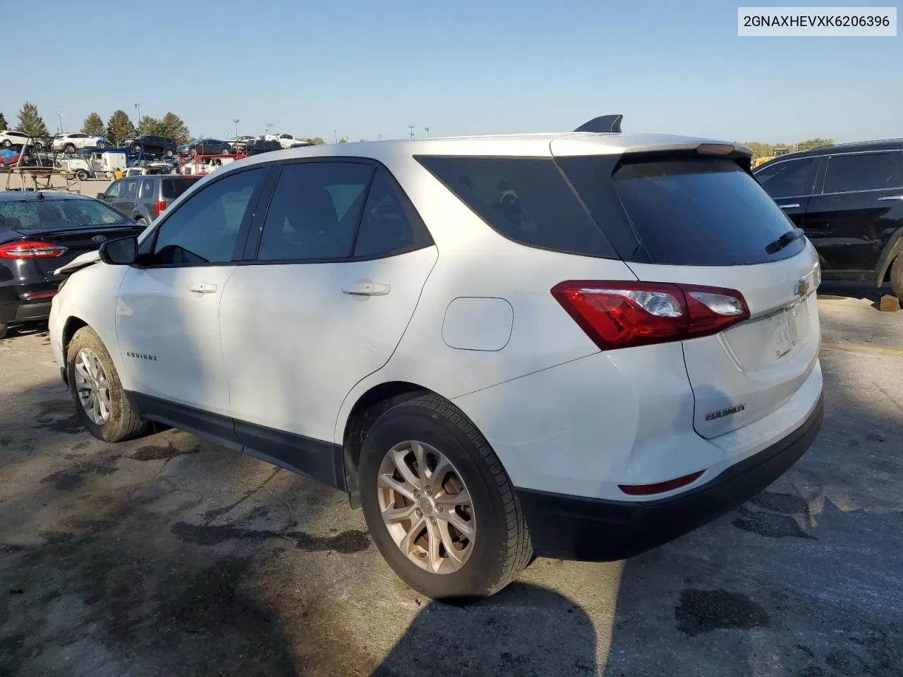 2019 Chevrolet Equinox Ls VIN: 2GNAXHEVXK6206396 Lot: 74983964