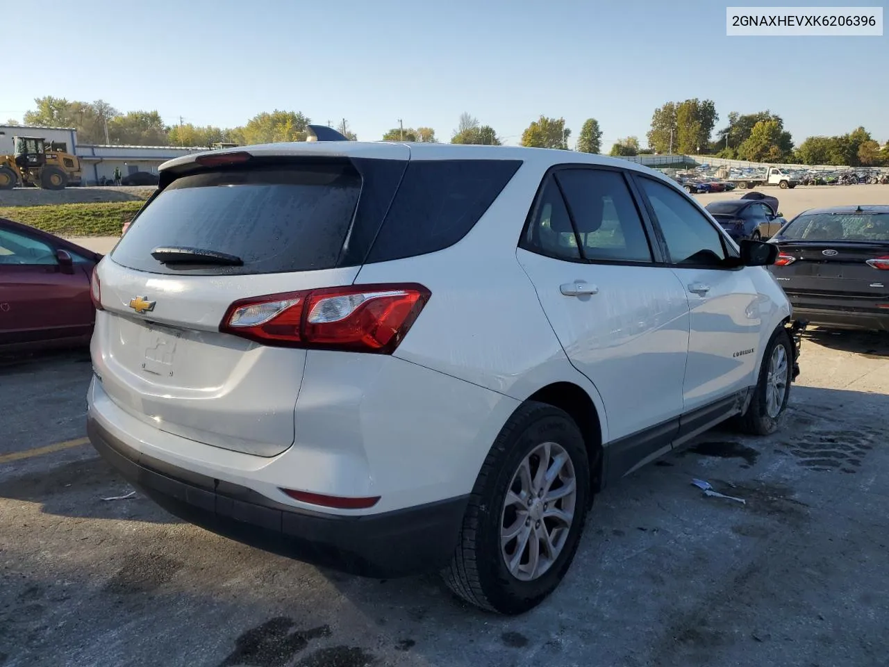 2019 Chevrolet Equinox Ls VIN: 2GNAXHEVXK6206396 Lot: 74983964